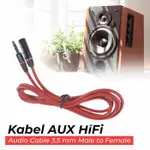 MONSTER AUX 電纜 HIFI 音頻電纜 3.5 毫米公對母