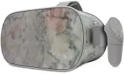 Skin Wrap for Oculus Go Marble Granite 08 Pink