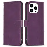 For iPhone 14 Pro Drop Resistant PU Leather+TPU Flip Cover Imprinted Pattern Wallet Phone Case
