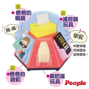 日本People 超級多功能七面遊戲機(中文&日語版)聲光玩具|七面機