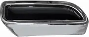 Exhaust Tail Pipe For Peugeot 308S 2015-2020 Car Exhaust Tail Pipe Rear Bumper Bracket Tail Throat Trim Frame 9811520080 9811519080 Right Exhaust Tip