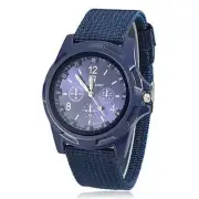 Rugged Military Sports Watch with Quartz Movement - Durable, Water-Resistant, Ta