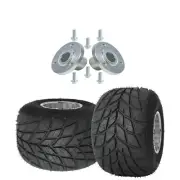 2pc 11x7.10-5 Go Kart 5" Rear Wheel Tyre Rim Hubs For Cart Drift Trike Dirt bike