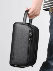 Bolsas de Mano Carteras Para Hombre Billetera Monedero Bolso en Piel Cuero