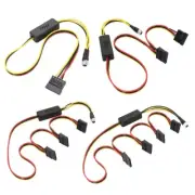 DC5525 to Sata Splitters Connectors Cable for Computer Hard Power
