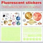 849 Glow in The Dark Wall Stickers Stars Moon Luminous Kid Bedroom Ceiling Decal
