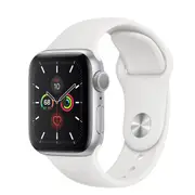 Apple Watch Series 5 (GPS) 40mm Silver Aluminium Case - Excellent (Refurbished)