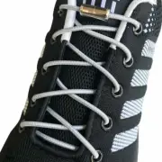 1 pair No Tie tie free Elastic lock laces Shoe laces for kids toddlers men women
