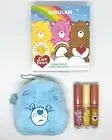 Care Bears SHARE A SMILE Lip Set Lipstick Lip Gloss Fluffy Bag Sheglam New