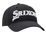 Srixon Golf Unstructured Hat/Cap COLOR: Black/White/Grey SIZE: Adjustable