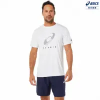 在飛比找momo購物網優惠-【asics 亞瑟士】短袖上衣 男款 網球 服飾(2041A