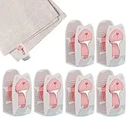 Quilt Fixing Clip,6X Quilt Sheet Fasteners Clips - Bedroom Accessories Anti-Movement Bed Sheet Fixer Clip Suitable for Sheets, Mattresses