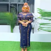 African Clothes Wedding Party Women Bodycon Long Dresses Dashiki Evening Gown