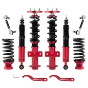 [MaXpeedingrods] 2005-2014 compatible for Ford Mustang Damper Adjustable Tuning Coilovers Kits Red
