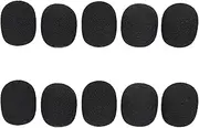 10pcs Microphone Cover Headset Replacement Foam Microphone Cover Phone Headset Mic Cover Microphone Windscreen Windshied Headset Foam Multicolor 10PCS