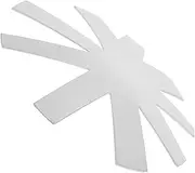 SAFIGLE Nail Art Nails French Tip Stencil Manicure Template French Manicure Tip Tool