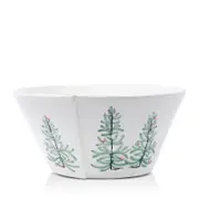 Vietri Lastra Holiday Large Stacking Serving Bowl