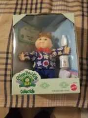 Vintage 1995 Brooke Jane Cabbage Patch Baby Kids Doll MATTEL For Ages 3+