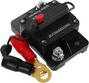 GRADENEVE High 30a Circuit Breaker Manual Reset for Boat Car Audio Rv Marine Dc Trolling Motor Fuse Block