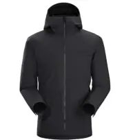 Arc’teryx Koda Jacket Insulated Men's Small Gore-Tex Windstopper Coreloft Black