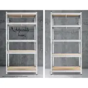 2X Heavy Duty Warehouse Shelving Rack Industrial Steel Storage Shelves Stand