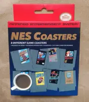 Nintendo NES Classic Video Game Cartridge Coasters Super Mario Donkey Kong Zelda