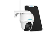 Reolink Outdoor Wireless Camera Rechargeable Battery Argus PT 2K + Solar Panel