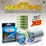 STRING PE KERTANG X8 包連接 RELIX NUSANTARA 紗線尺寸 PE 1 1.2 1.5 2