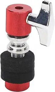 Hi-Hat Clutch, Aluminum Alloy Hi Hat Clutch Drum Clutch Standard Jazz Drum Percussion Instrument Parts & Accessories for General Purpose Professional (Red)