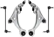 4Pcs Front Lower Control Arm Sway Bar Link Compatible With NISSAN MURANO 2009 2010 2011 2012 2013 2014 546181AA0E
