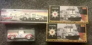 Vintage BUNDLE Texaco Tug Boat Banks x2 Pepsi 1940 Ford Pickup 1988 Hess Truck