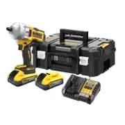 DeWALT 18V Brushless Cordless Torque Wrench 5.0Ah Kit DCF961H2T-XE