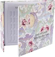 120 Colors Nail Color Chart Display, 2 Types Nail Color Display Chart Book Nail Polish Gel Color Display Card Nail Art Showing Board(Pattern Cover)