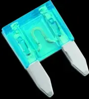 BikeMaster 5Piece 15A Replacement Mini Blade Fuse 152445