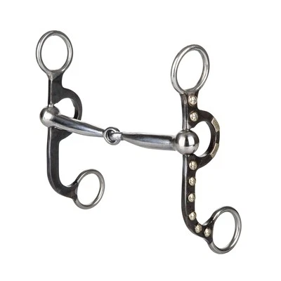 Tabelo Argentine Snaffle Bit 5'' Light Black