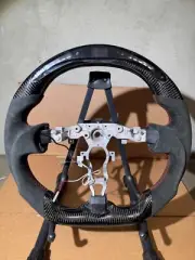 Real carbon fiber Alcantara Sport LED Steering Wheel 2009-2021 Nissan 370Z