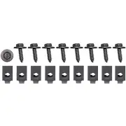 1977-81 Camaro; AC Under Dash Air Outlet Hardware Set; 18 Pieces
