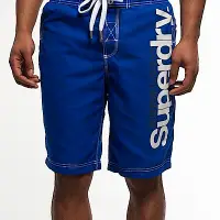 在飛比找Yahoo奇摩購物中心優惠-SUPERDRY 極度乾燥 男 短褲 藍色 0729