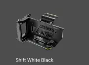 Antec RGB Adjustable Shift PCI Vertical GPU Bracket PCI-E 4.0 Riser Cable Black