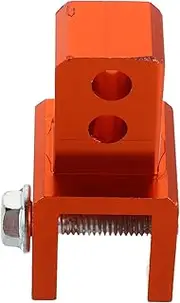 NOLITOY Motorcycle Rear Shock Riser Absorber: 8mm Height Extension Adapter - High Damping Device - Replacement Motorbike Extender With Screw
