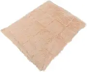 BESPORTBLE Long Plush Pet Bed Dog Cat Puppy Blanket Waterproof and Washable Comfortable Sleep Pad for Indoor