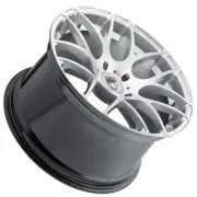 (4) 19" Staggered Avant Garde Wheels Ruger Mesh Liquid Silver Rims(B12)