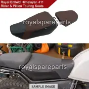 Customized Royal Enfield Himalayan 411 "Premium Touring Rider & Pillion Seat" (for: Royal Enfield)