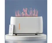 Aroma Aromatherapy Diffuser Air Humidifier Essential Oil LED Flame Light