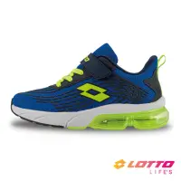 在飛比找momo購物網優惠-【LOTTO】童鞋 氣動 2 KPU 氣墊跑鞋(藍-LT3A