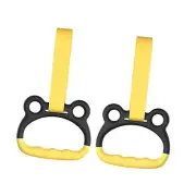 Gymnastics Rings for Children Bearing Capacity 150kg Nonslip Handle Pull up