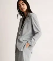 Madewell Overcast Larsen blazer jacket womens NJ732 GY5884 XXS $178 ladies