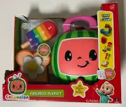 Cocomelon Lunchbox Playset: Stack Sort & Learn Counting Toy Set 15 Pc