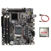 H55 Motherboard LGA1156 Supports I3 530 I5 760 Series CPU DDR3 Memory5719