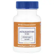 The Vitamin Shoppe, Astaxanthin, 12 mg, 30 Softgels